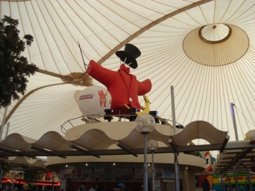 The main Butlins Tent